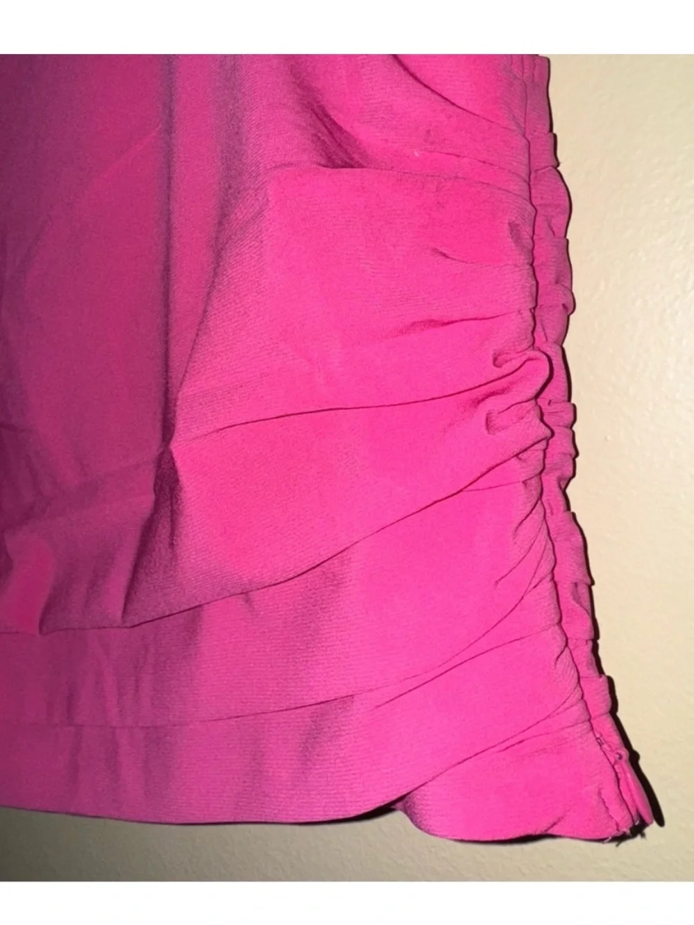 Abercrombie & Fitch Pink Raspberry Rose Rosette Skort / Tank Set Size M